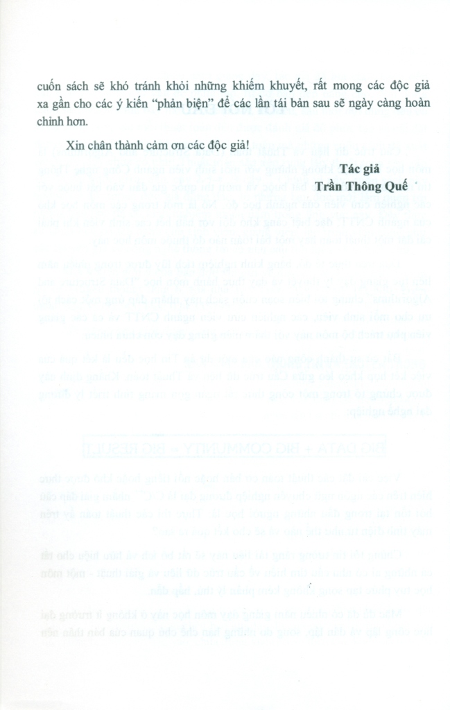 CẤU TRÚC DỮ LIỆU VÀ THUẬT TOÁN - PHÂN TÍCH VÀ CÀI ĐẶT TRÊN C/C++ (Tập 2)